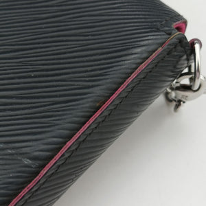 Pre-owned Louis Vuitton Pochette Felice Noir×Pink Epi M64579 shoulderbag | stylenewstar