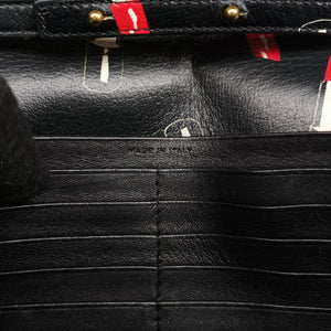 Vintage Yves Saint Laurent KATE Black×multicolor Leather 377829 shoulderbag | stylenewstar