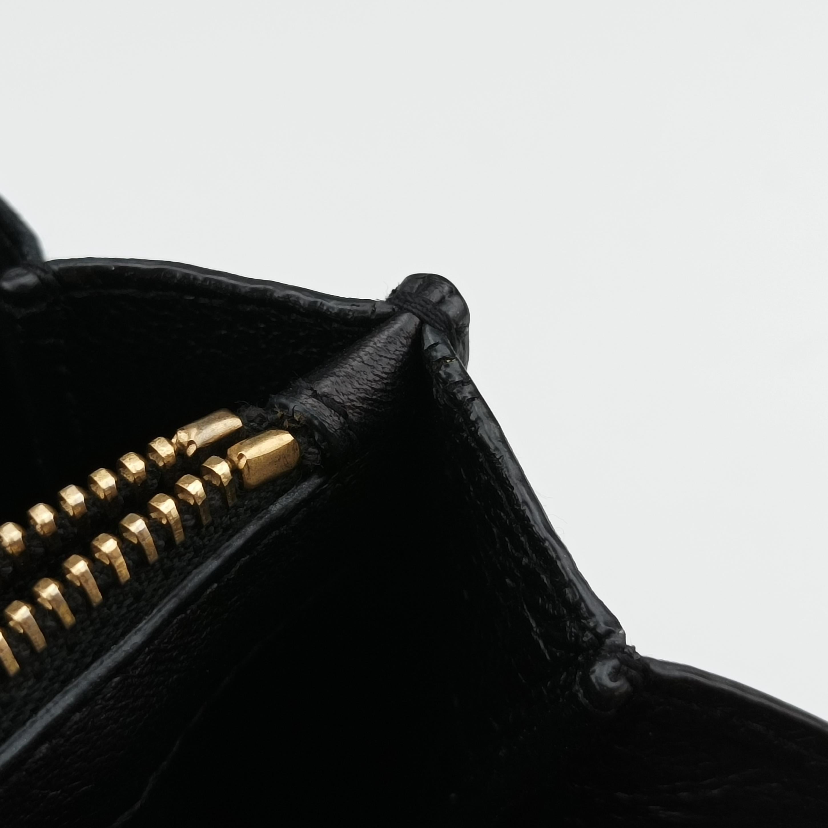 Vintage Yves Saint Laurent KATE Black×multicolor Leather 377829 shoulderbag | stylenewstar