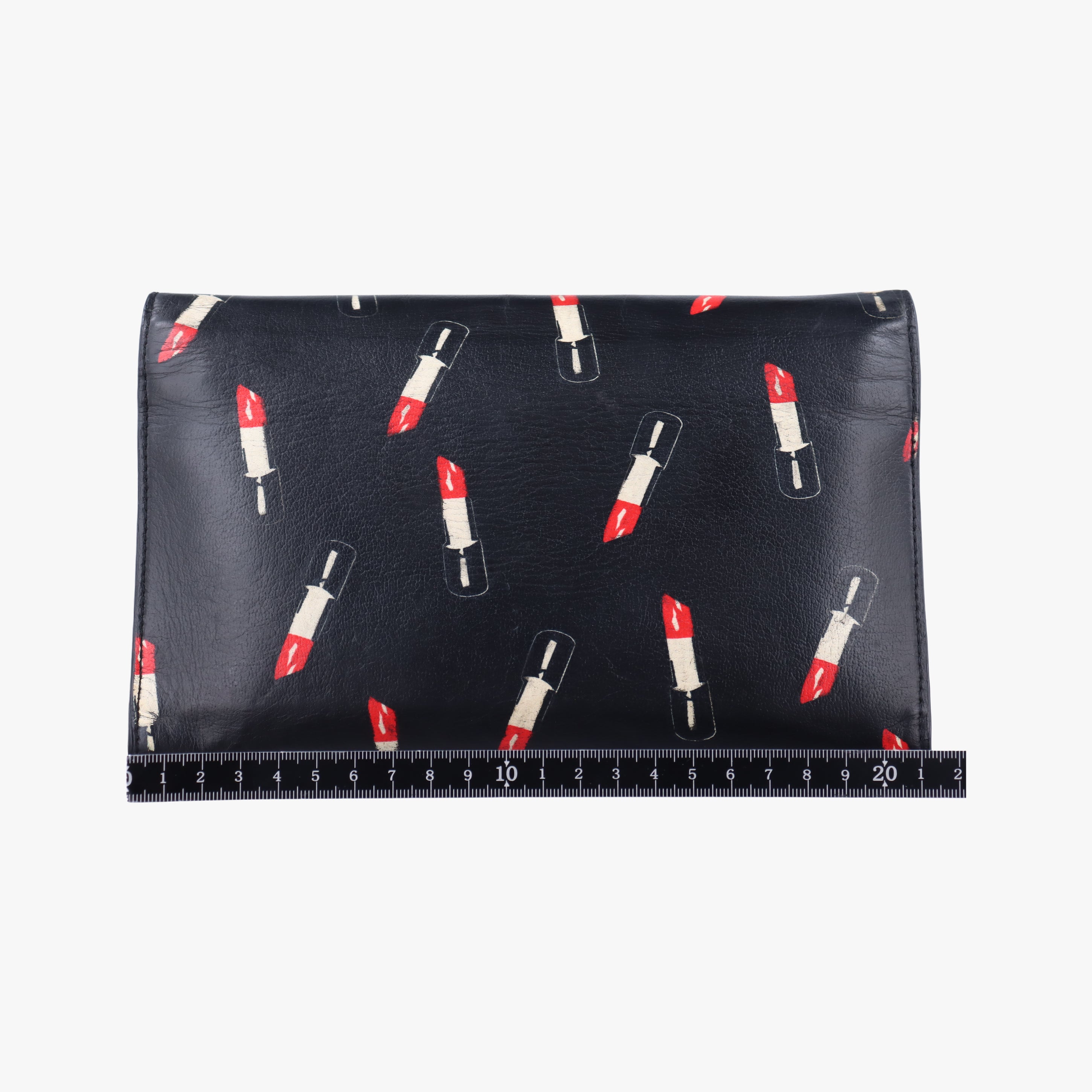 Vintage Yves Saint Laurent KATE Black×multicolor Leather 377829 shoulderbag | stylenewstar