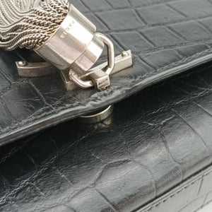 Vintage Yves Saint Laurent KATE Black Leather 354120 shoulderbag | stylenewstar