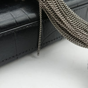 Vintage Yves Saint Laurent KATE Black Leather 354120 shoulderbag | stylenewstar