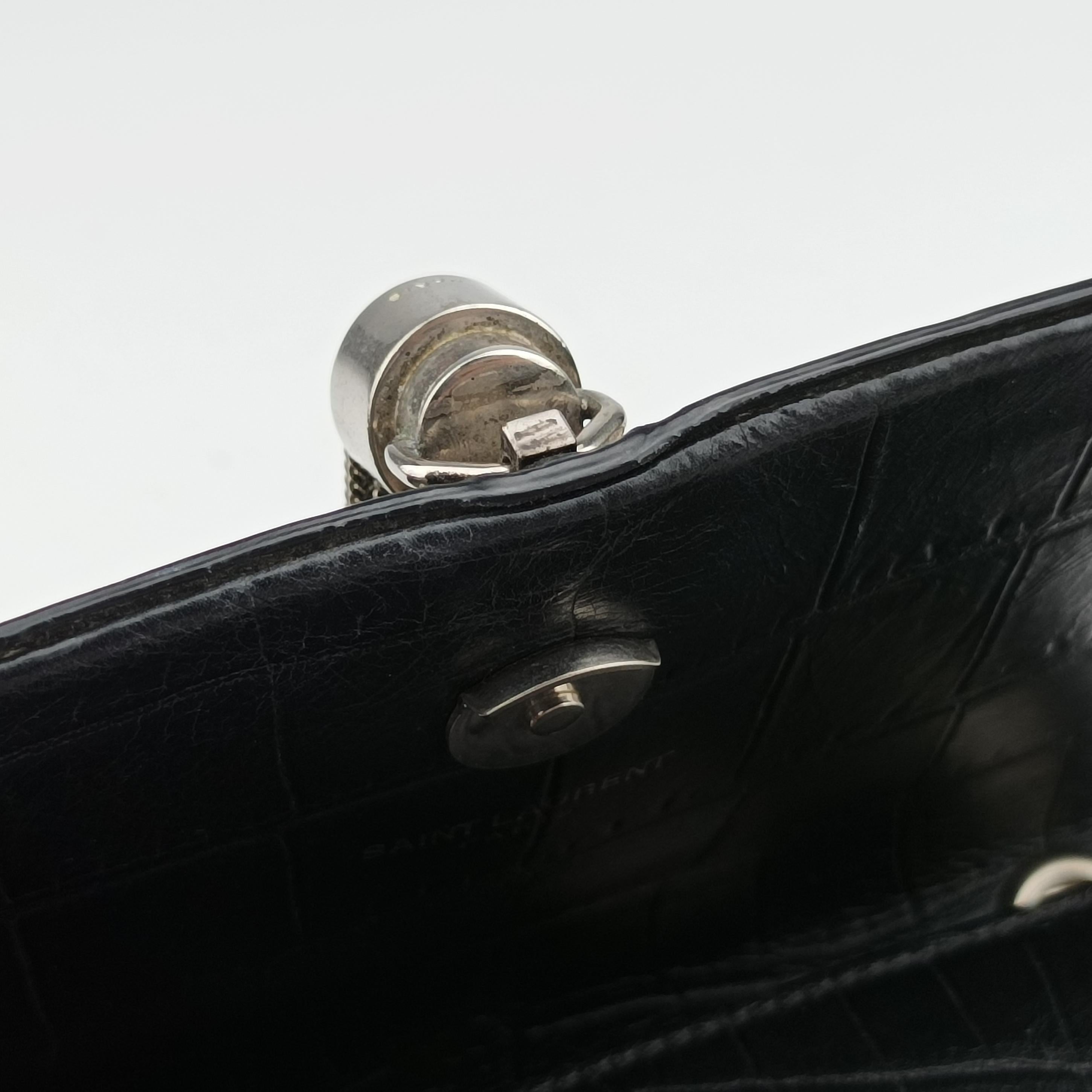 Vintage Yves Saint Laurent KATE Black Leather 354120 shoulderbag | stylenewstar