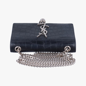 Vintage Yves Saint Laurent KATE Black Leather 354120 shoulderbag | stylenewstar