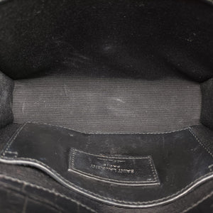 Vintage Yves Saint Laurent KATE Black Leather 354120 shoulderbag | stylenewstar