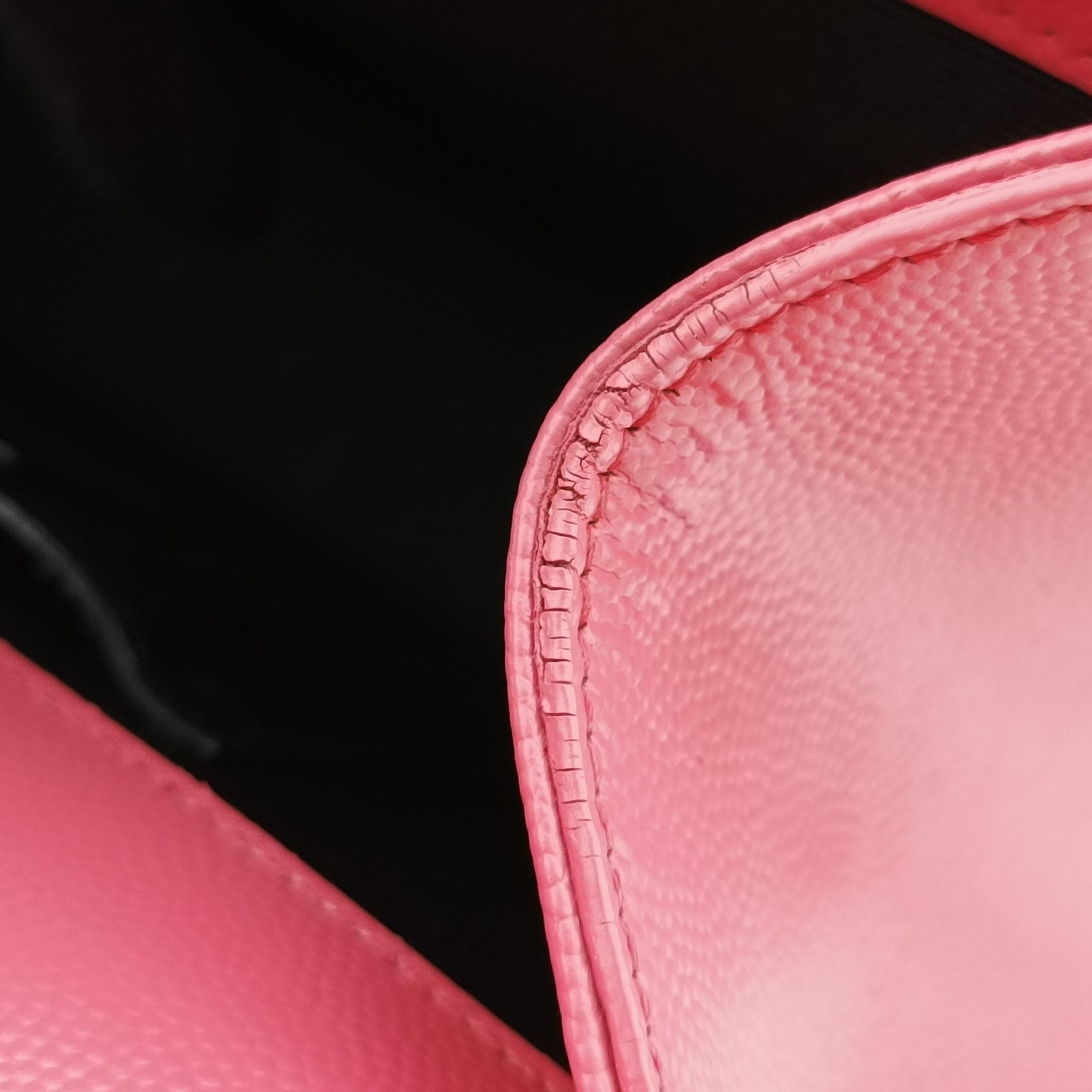 Pre-owned Yves Saint Laurent KATE Pink Caviar Skin 364021 shoulderbag | stylenewstar