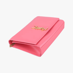 Pre-owned Yves Saint Laurent KATE Pink Caviar Skin 364021 shoulderbag | stylenewstar