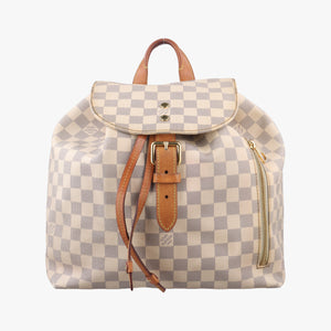 Pre-owned Louis Vuitton SPERONE　 AZUR Damier Canvas N41578 backpack/rucksack | stylenewstar