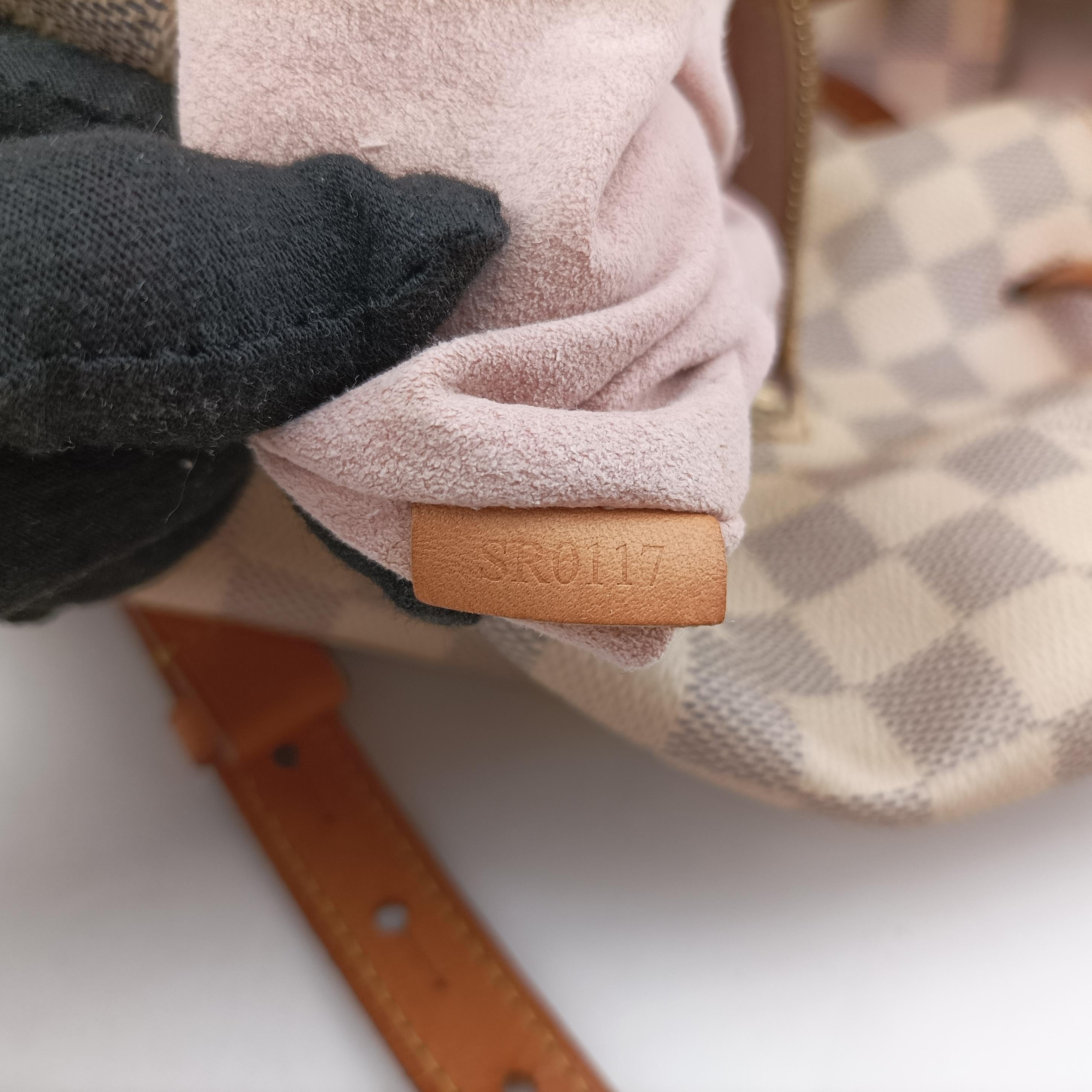 Pre-owned Louis Vuitton SPERONE　 AZUR Damier Canvas N41578 backpack/rucksack | stylenewstar