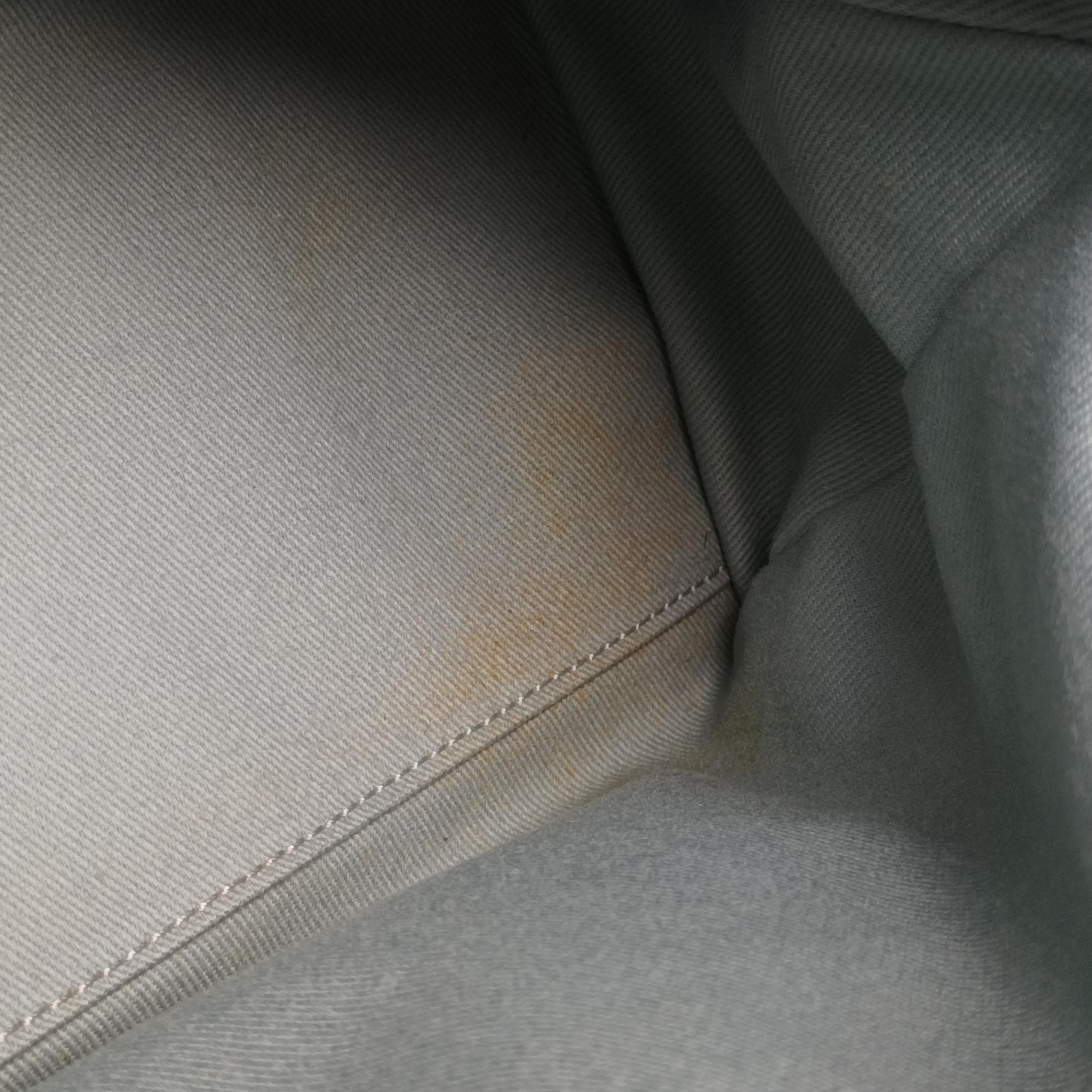 Pre-owned Chanel Mademoiselle Bowling Blue x Light Blue Caviar Leather A67642 handbag | stylenewstar