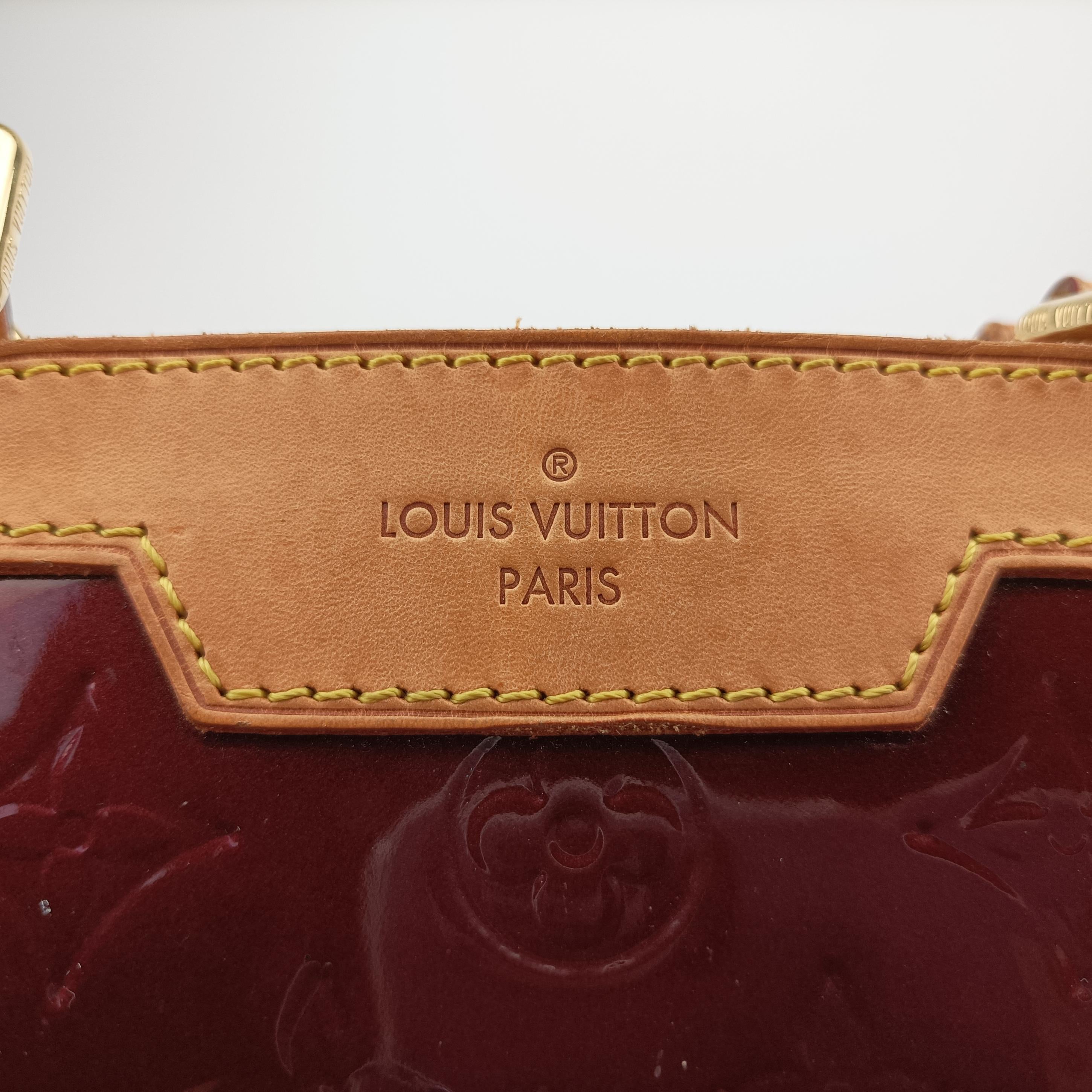 Pre-owned Louis Vuitton Brea MM ROUGE FAUVISTE Vernis M91690 shoulderbag | stylenewstar