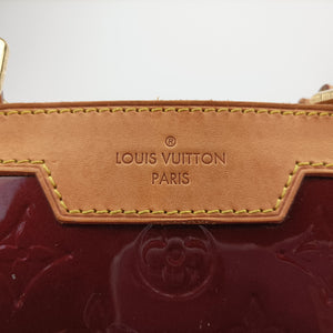 Pre-owned Louis Vuitton Brea MM ROUGE FAUVISTE Vernis M91690 shoulderbag | stylenewstar