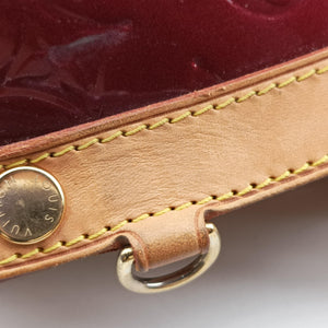 Pre-owned Louis Vuitton Brea MM ROUGE FAUVISTE Vernis M91690 shoulderbag | stylenewstar