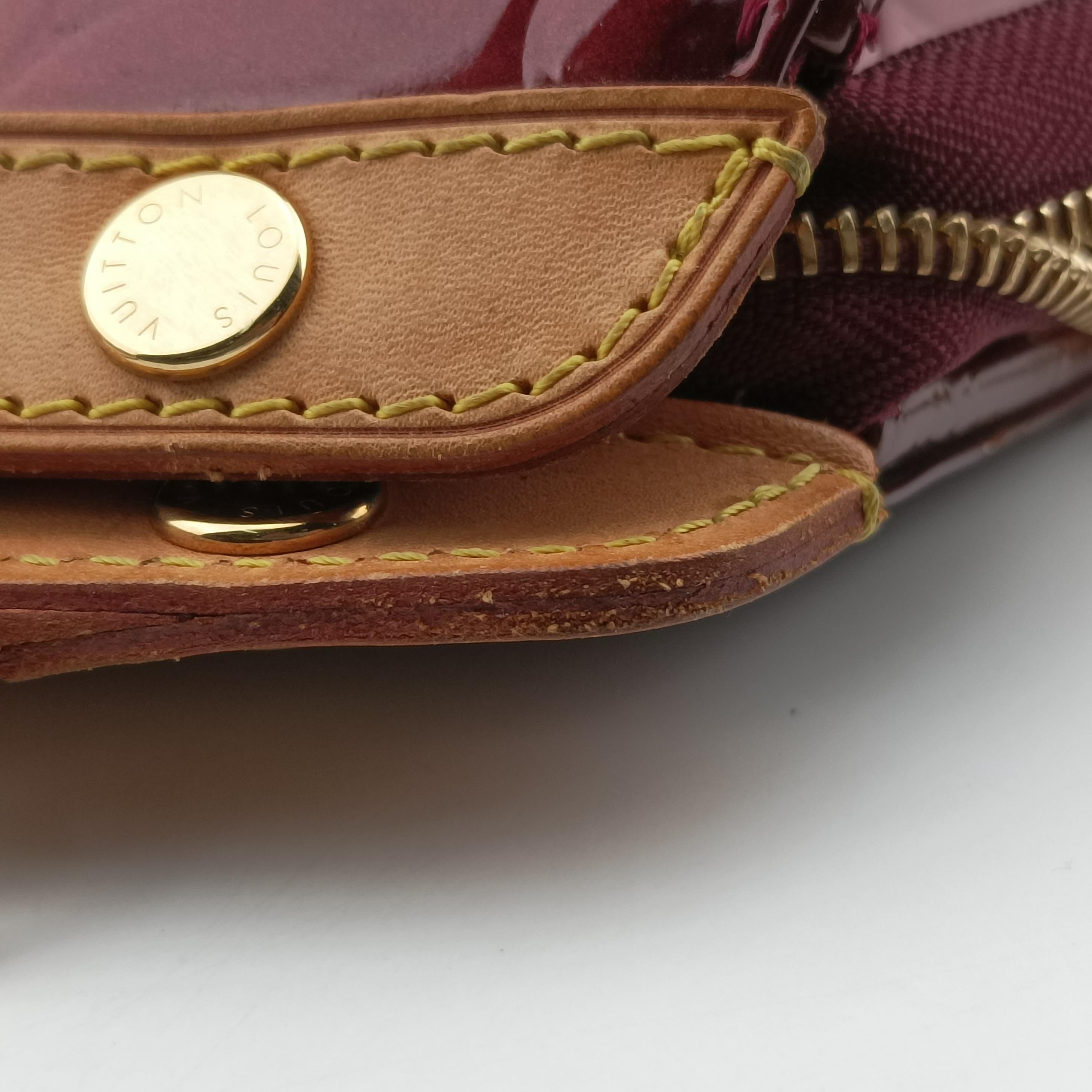 Pre-owned Louis Vuitton Brea MM ROUGE FAUVISTE Vernis M91690 shoulderbag | stylenewstar