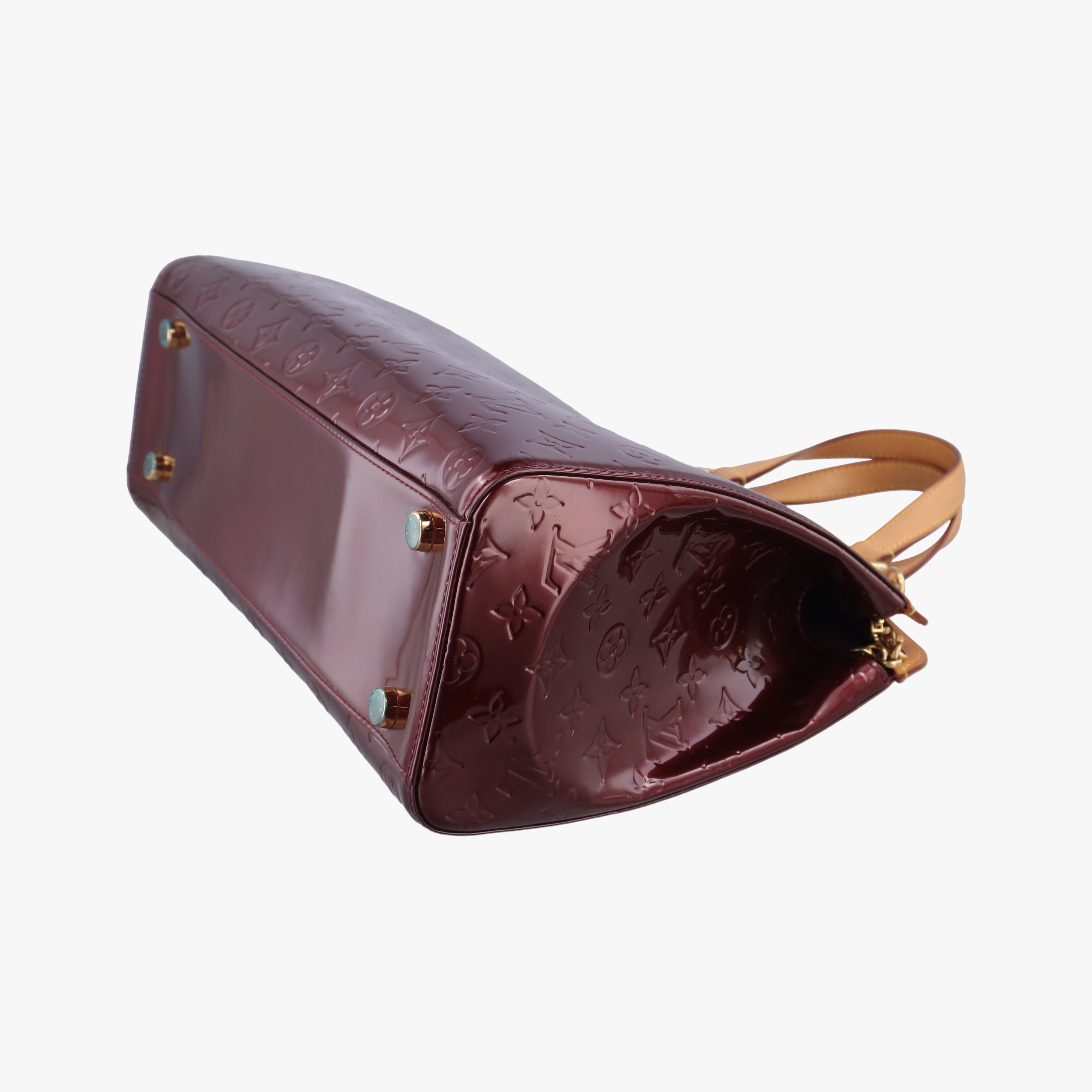 Pre-owned Louis Vuitton Brea MM ROUGE FAUVISTE Vernis M91690 shoulderbag | stylenewstar