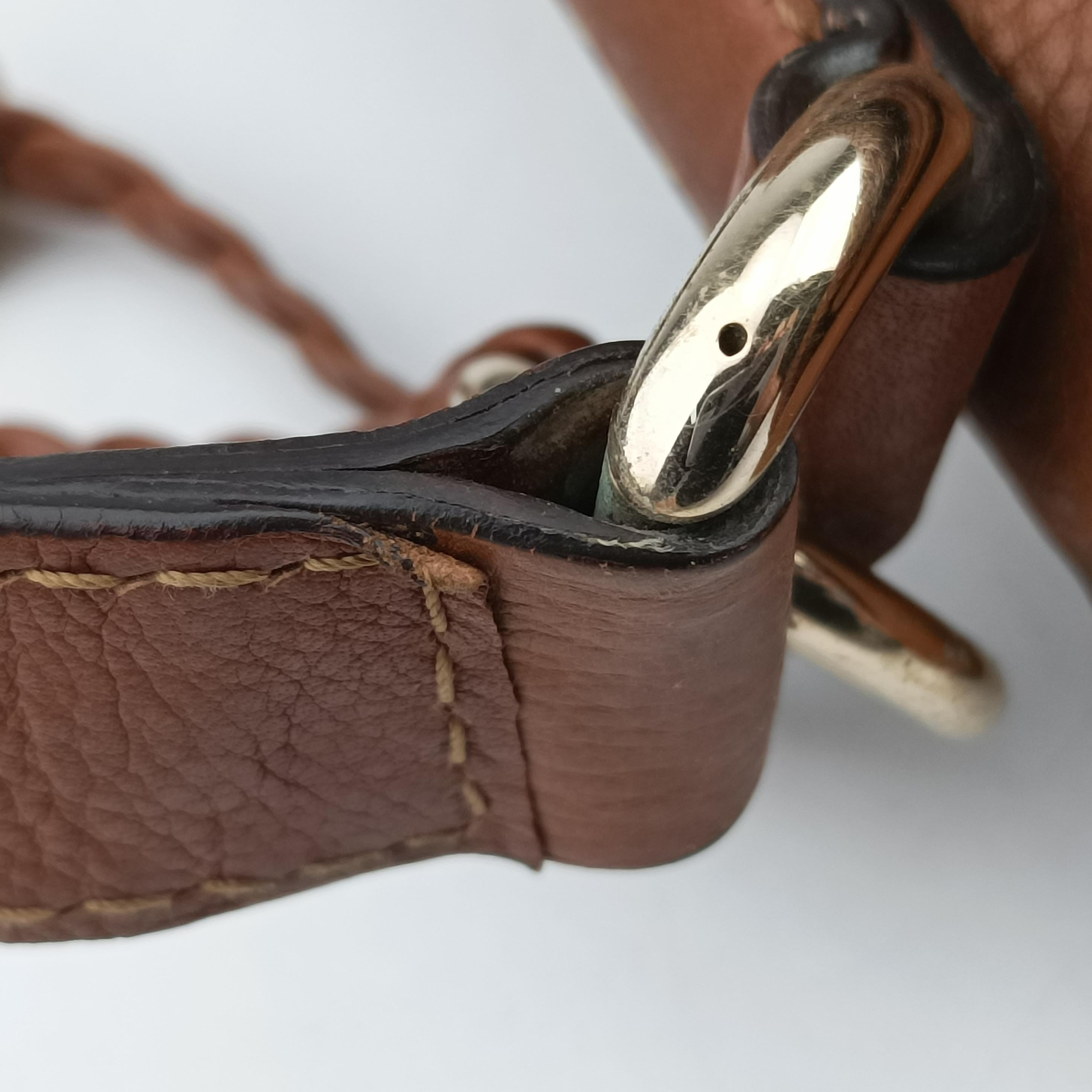 Pre-owned Gucci Marrakech Messenger Brown Canvas 257024 shoulderbag | stylenewstar