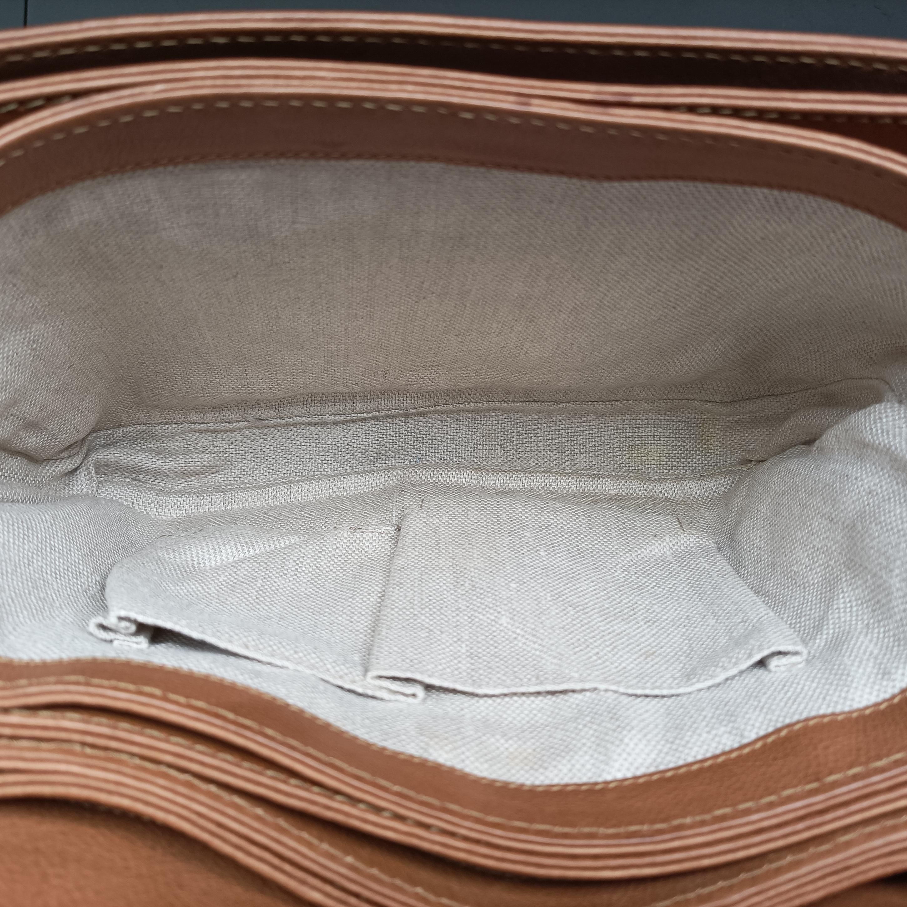 Pre-owned Gucci Marrakech Messenger Brown Canvas 257024 shoulderbag | stylenewstar