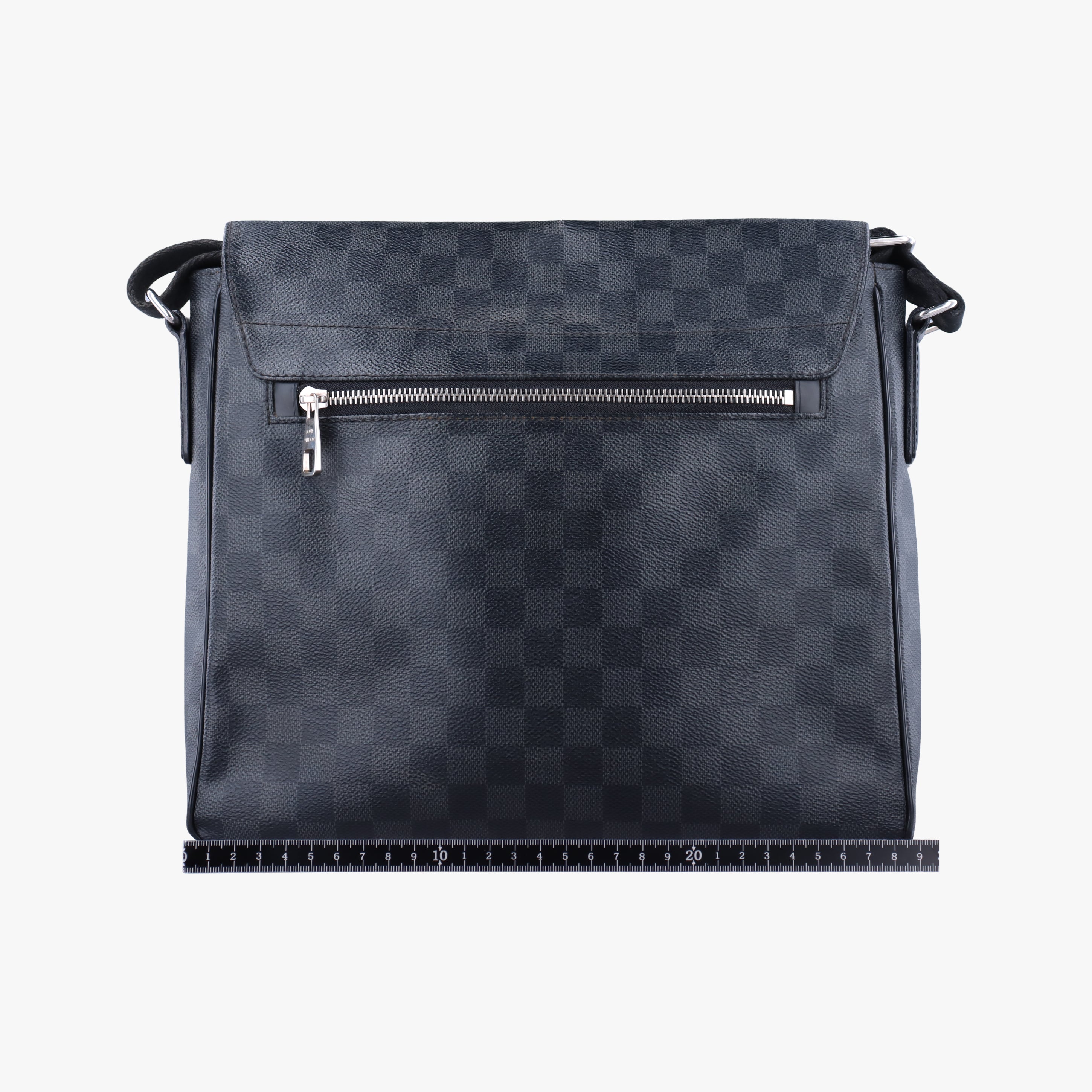 Pre-owned Louis Vuitton DANIEL MM Noir Damier GRAPHITE N58029 shoulderbag | stylenewstar
