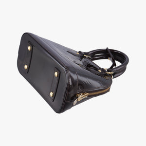 Pre-owned Louis Vuitton Alma BB Amarante Vernis M91678 shoulderbag | stylenewstar