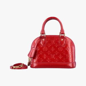 Secondhand Louis Vuitton Alma BB CERISE Vernis M90174 shoulderbag | stylenewstar