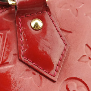 Secondhand Louis Vuitton Alma BB CERISE Vernis M90174 shoulderbag | stylenewstar