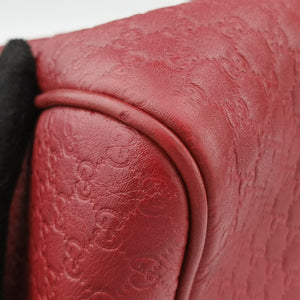 Secondhand Gucci Microguccissima Red Leather 449646 shoulderbag | stylenewstar