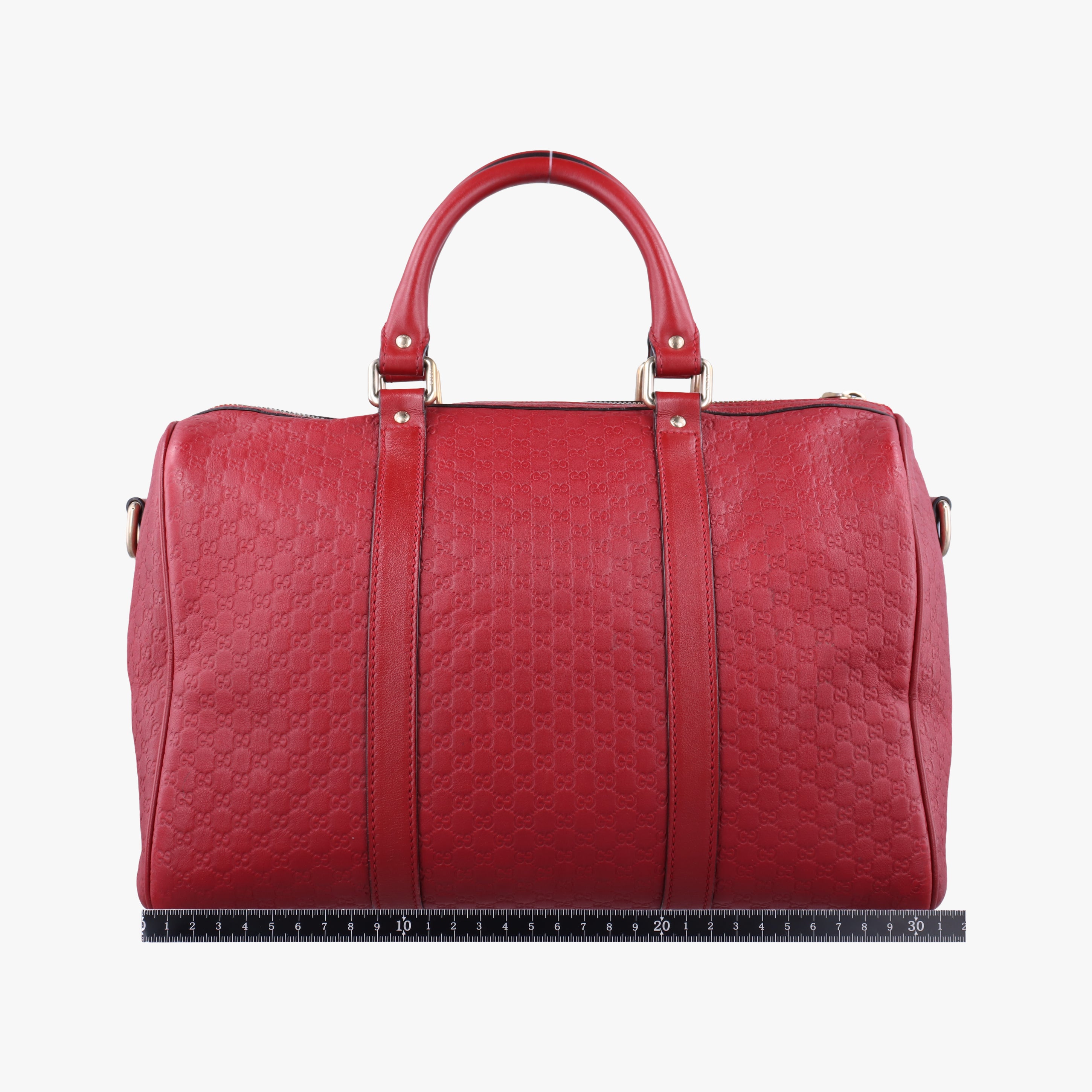 Secondhand Gucci Microguccissima Red Leather 449646 shoulderbag | stylenewstar