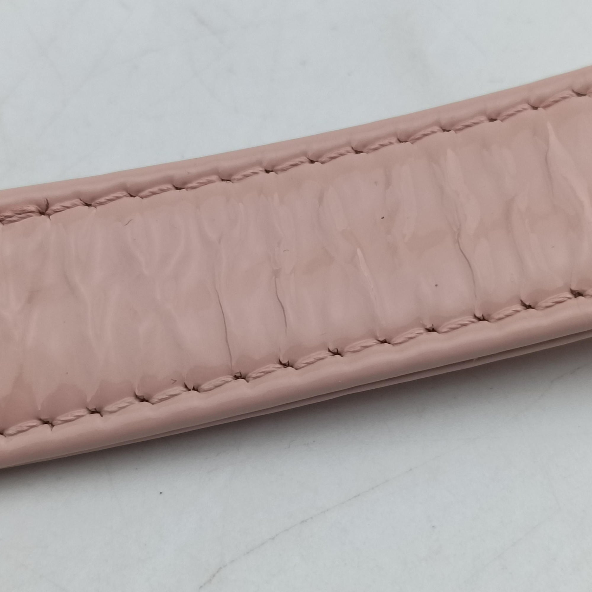 Pre-owned Chanel BOY CHANEL Pink Patent A67018 shoulderbag | stylenewstar