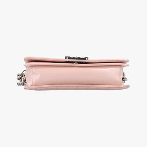 Pre-owned Chanel BOY CHANEL Pink Patent A67018 shoulderbag | stylenewstar