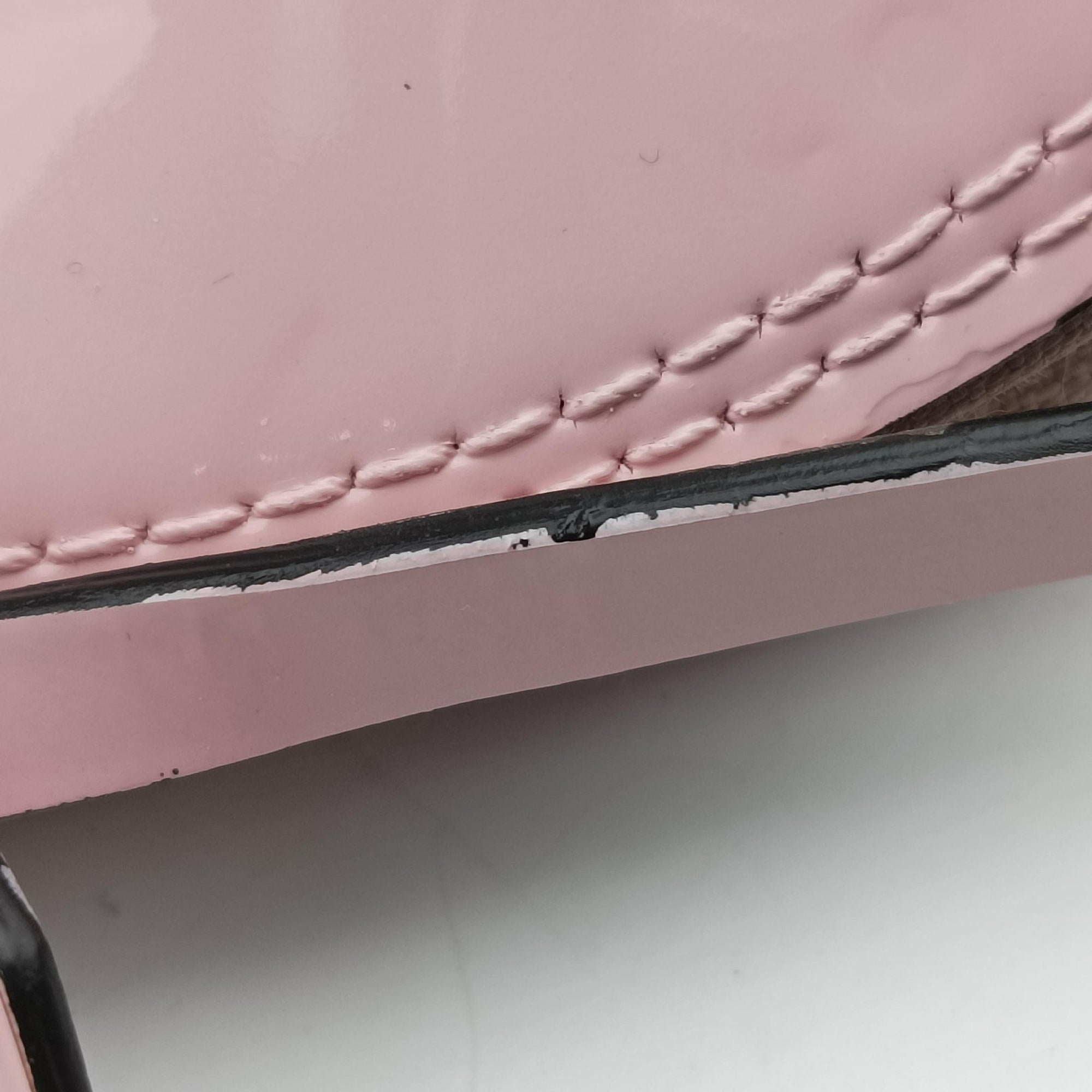 Secondhand Louis Vuitton ALMA PM ROSE BALLERIN Vernis M50412 handbag | stylenewstar