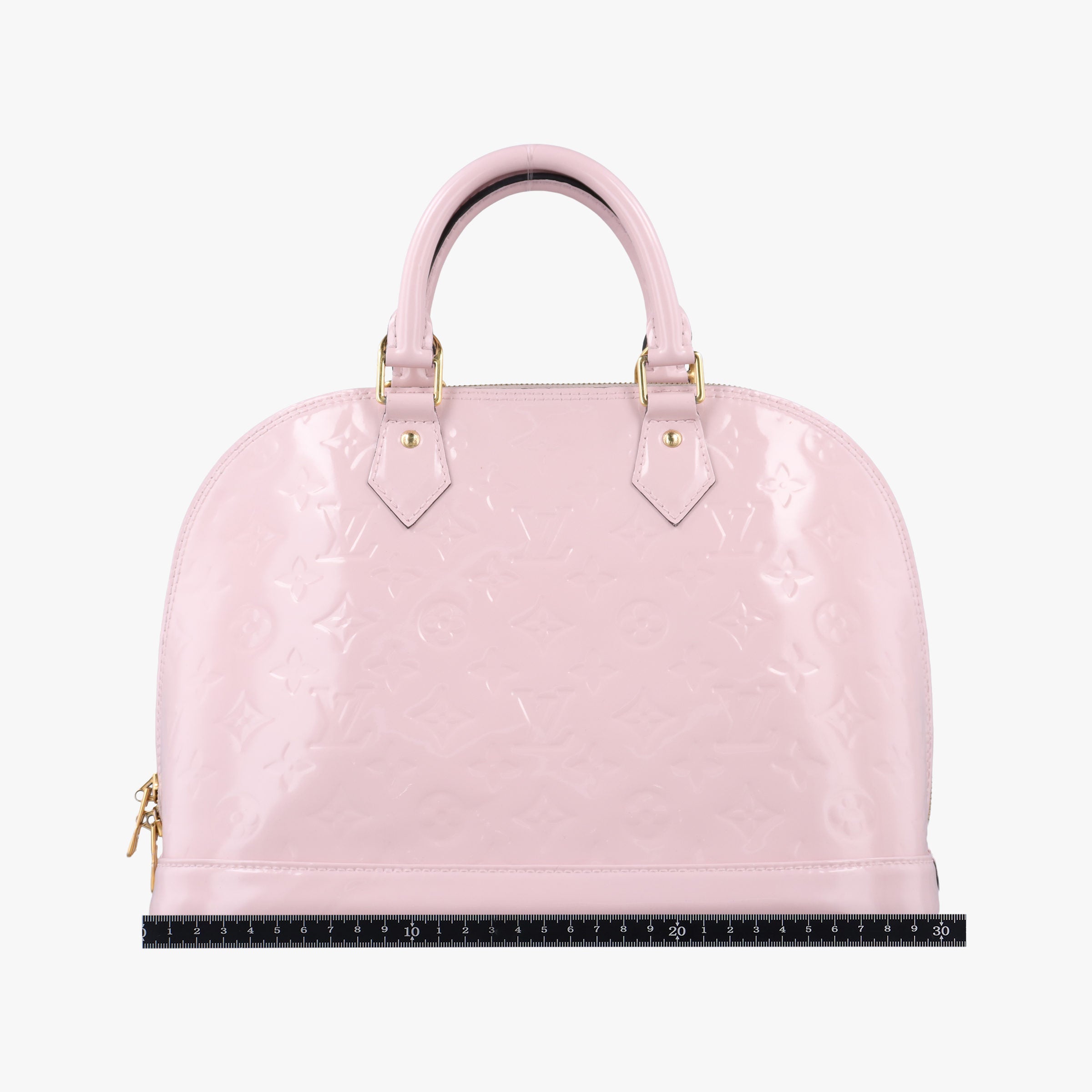 Secondhand Louis Vuitton ALMA PM ROSE BALLERIN Vernis M50412 handbag | stylenewstar