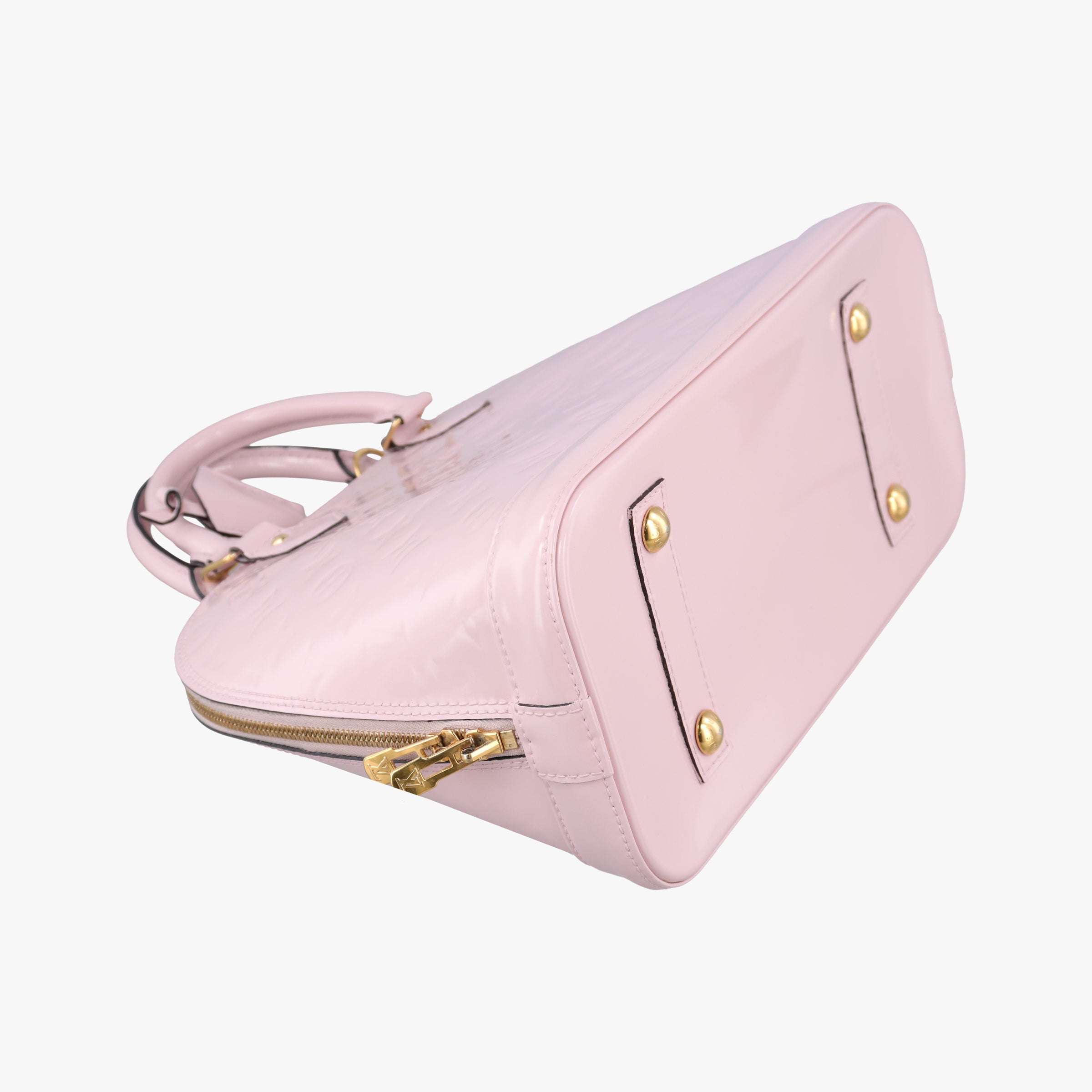 Secondhand Louis Vuitton ALMA PM ROSE BALLERIN Vernis M50412 handbag | stylenewstar