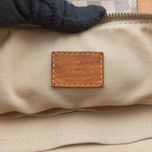 Secondhand Louis Vuitton SIRACUSA GM AZUR Damier Canvas N41111 shoulderbag | stylenewstar