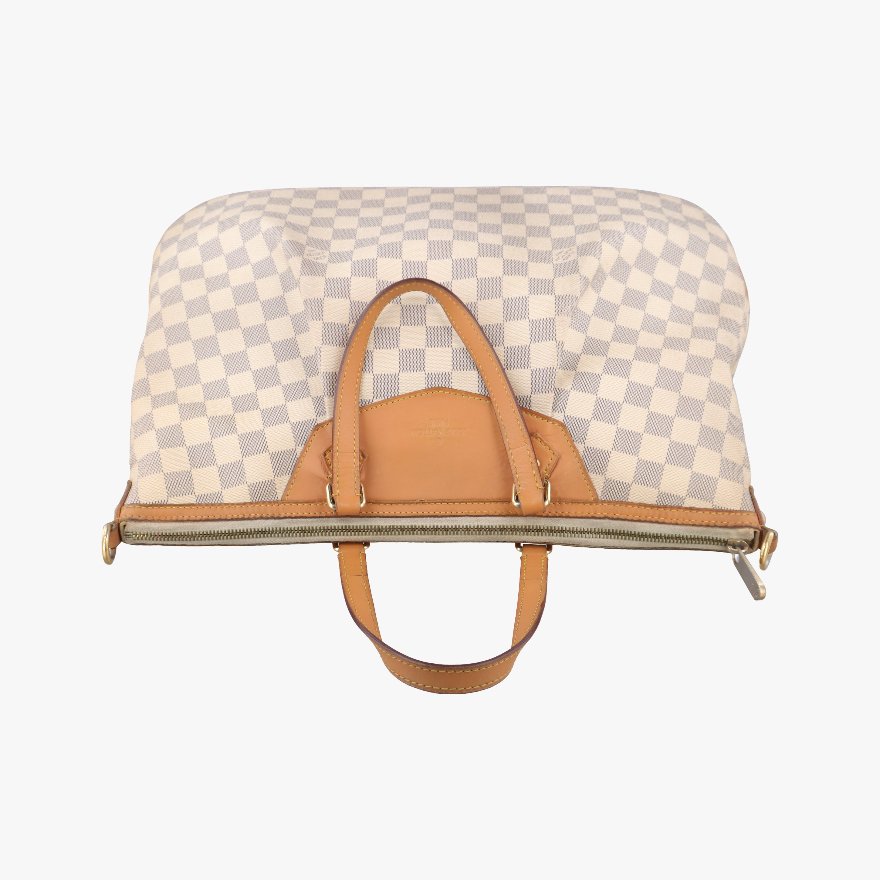 Secondhand Louis Vuitton SIRACUSA GM AZUR Damier Canvas N41111 shoulderbag | stylenewstar