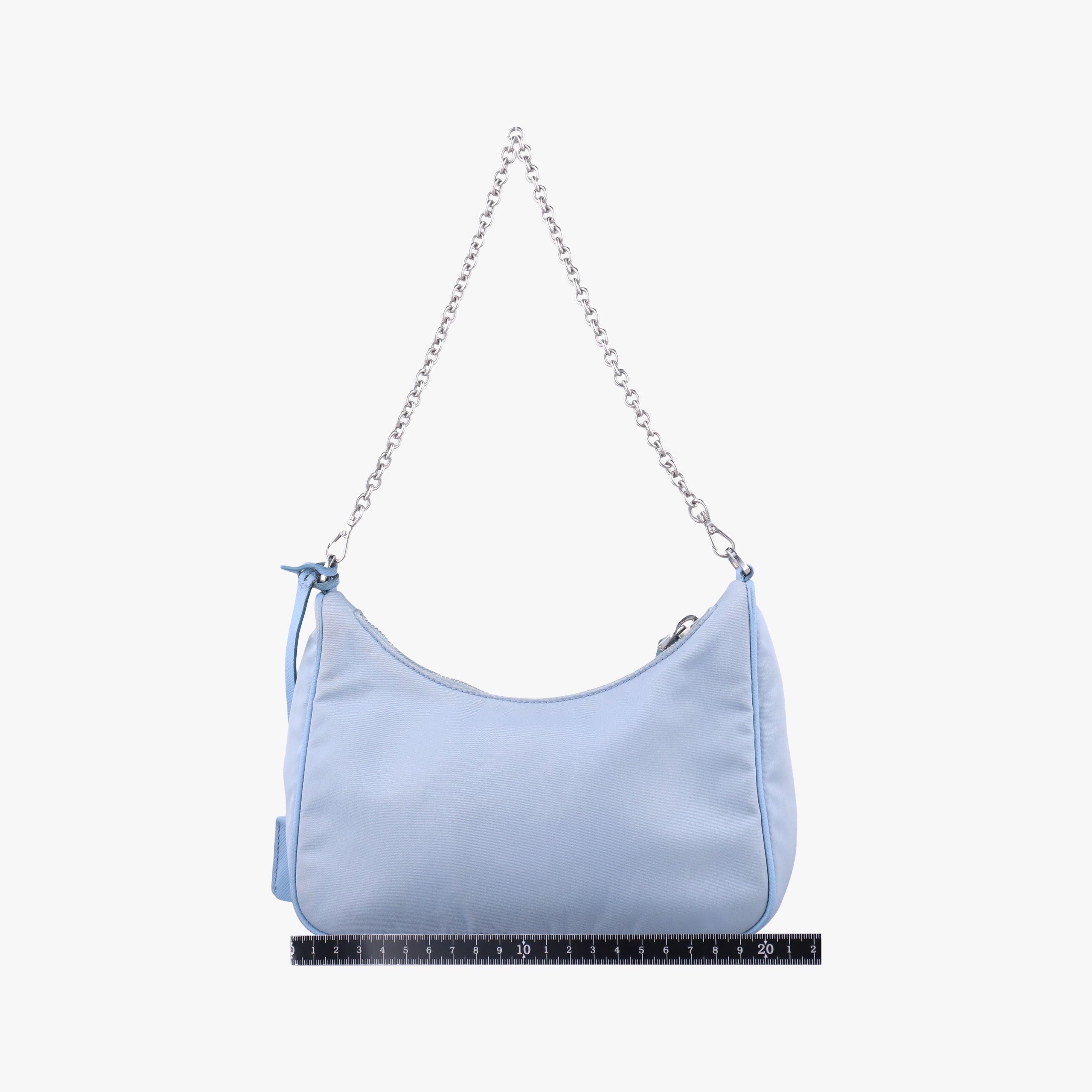 Secondhand Prada Re-Edition 2005 Re-Nylon Blue nylon 1BH204 shoulderbag | stylenewstar