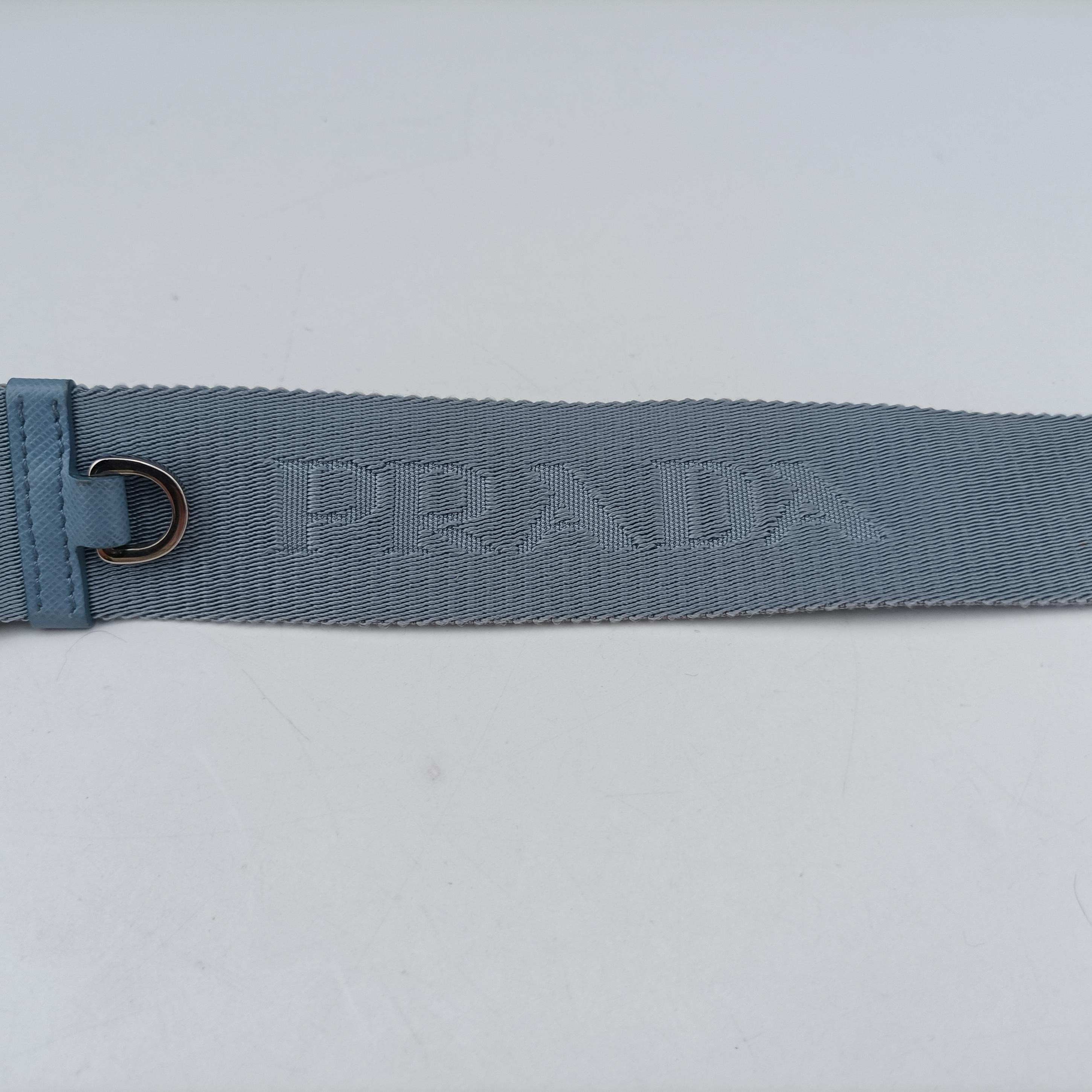 Secondhand Prada Re-Edition 2005 Re-Nylon Blue nylon 1BH204 shoulderbag | stylenewstar