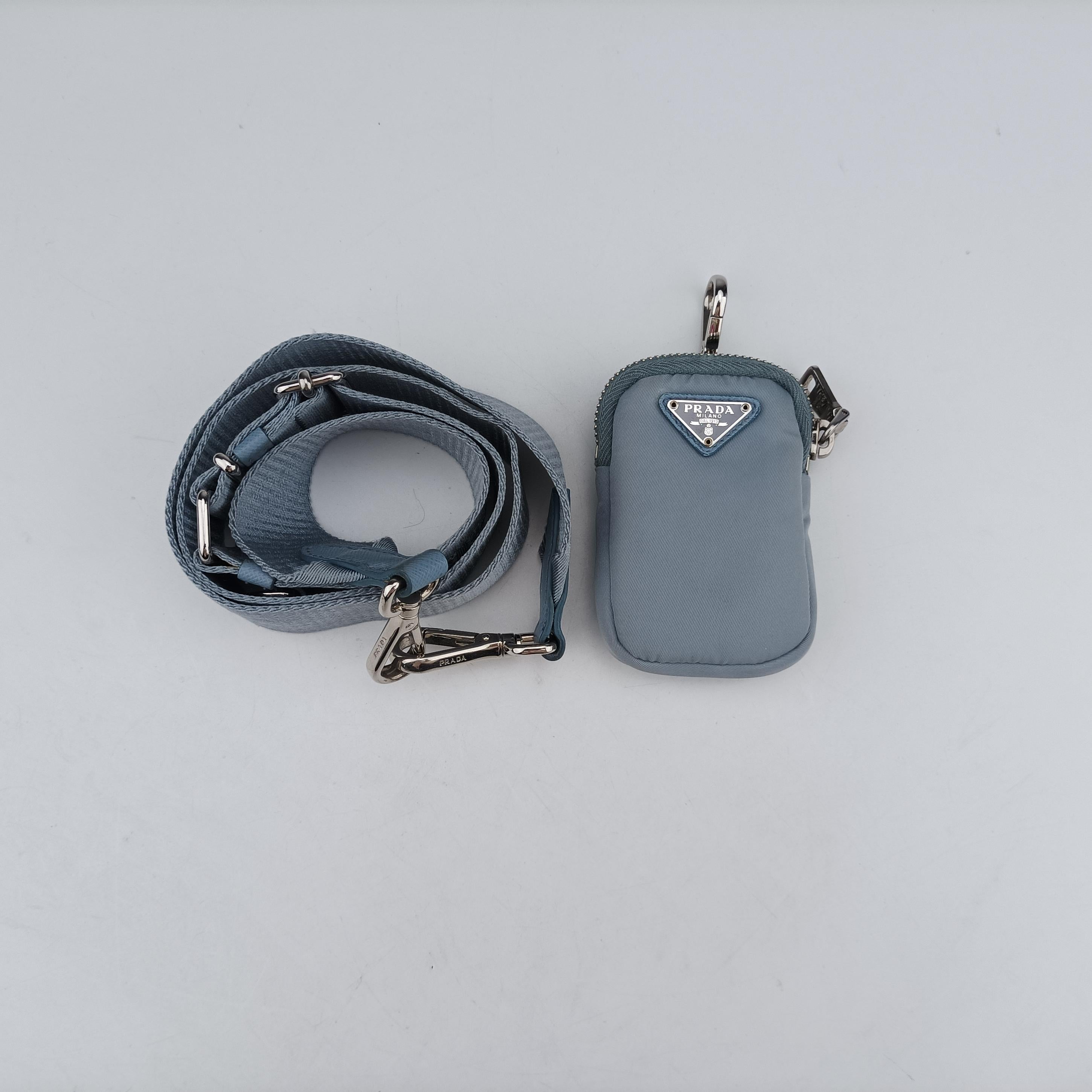 Secondhand Prada Re-Edition 2005 Re-Nylon Blue nylon 1BH204 shoulderbag | stylenewstar