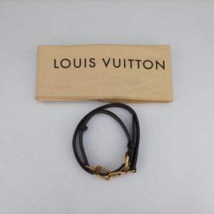 Pre-owned Louis Vuitton PALLAS Brown×CERISE Monogram Canvas×calf leather M92192 shoulderbag | stylenewstar