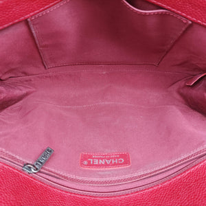 Pre-owned Chanel BOY CHANEL Red caviar skin A92193 shoulderbag | stylenewstar