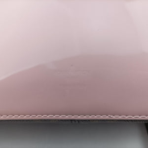 Pre-owned Louis Vuitton Cherry Wood BB Rose Ballerine PVC coated canvas×Vernis M51952 shoulderbag | stylenewstar
