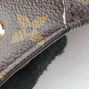 Pre-owned Louis Vuitton Cherry Wood BB Rose Ballerine PVC coated canvas×Vernis M51952 shoulderbag | stylenewstar