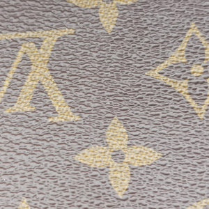 Pre-owned Louis Vuitton Cherry Wood BB Rose Ballerine PVC coated canvas×Vernis M51952 shoulderbag | stylenewstar