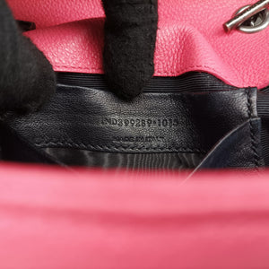 Vintage Yves Saint Laurent Baby Chai Pink Leather 399289 shoulderbag | stylenewstar