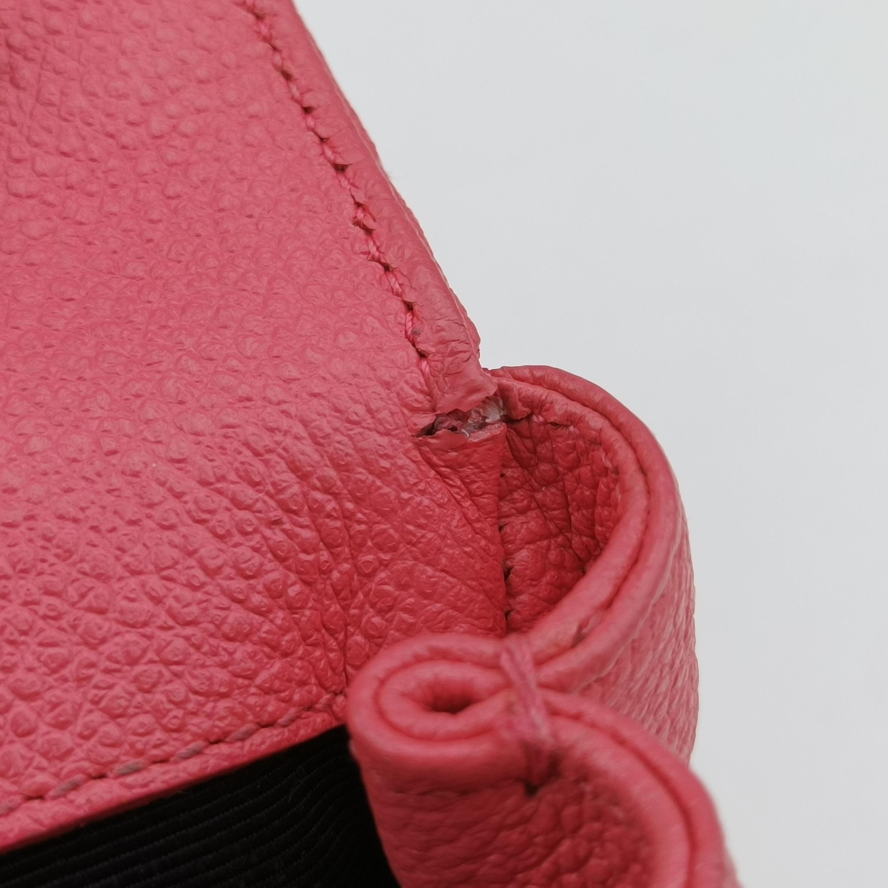 Vintage Yves Saint Laurent Baby Chai Pink Leather 399289 shoulderbag | stylenewstar