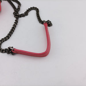 Vintage Yves Saint Laurent Baby Chai Pink Leather 399289 shoulderbag | stylenewstar