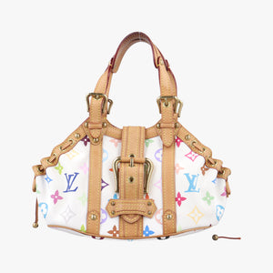 Vintage Louis Vuitton Teda PM white Monogram Multicolor M92348 handbag | stylenewstar