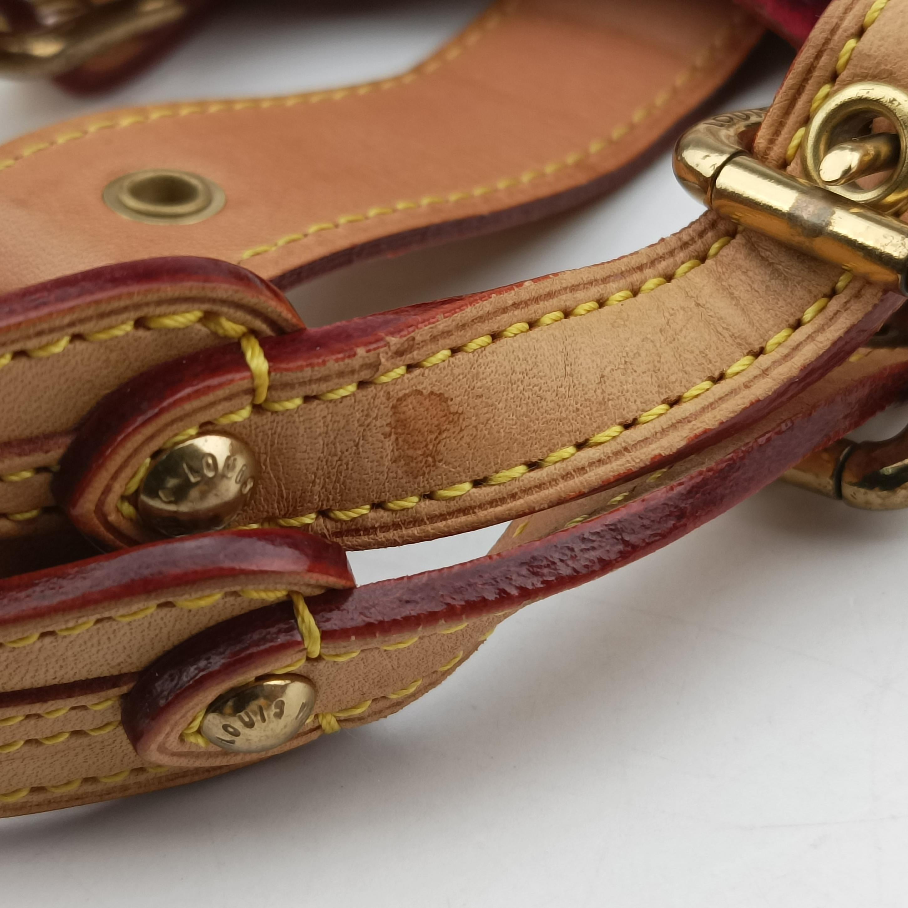 Vintage Louis Vuitton Teda PM white Monogram Multicolor M92348 handbag | stylenewstar