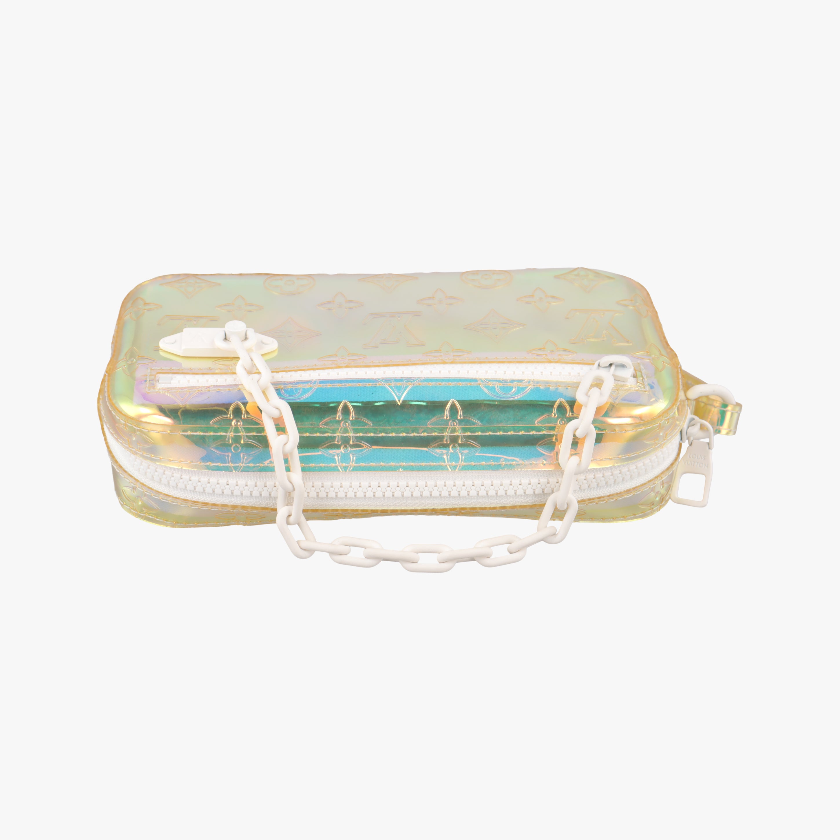 Secondhand Louis Vuitton Pochette Volga prism Monogram Prism M55261 clutchbag | stylenewstar