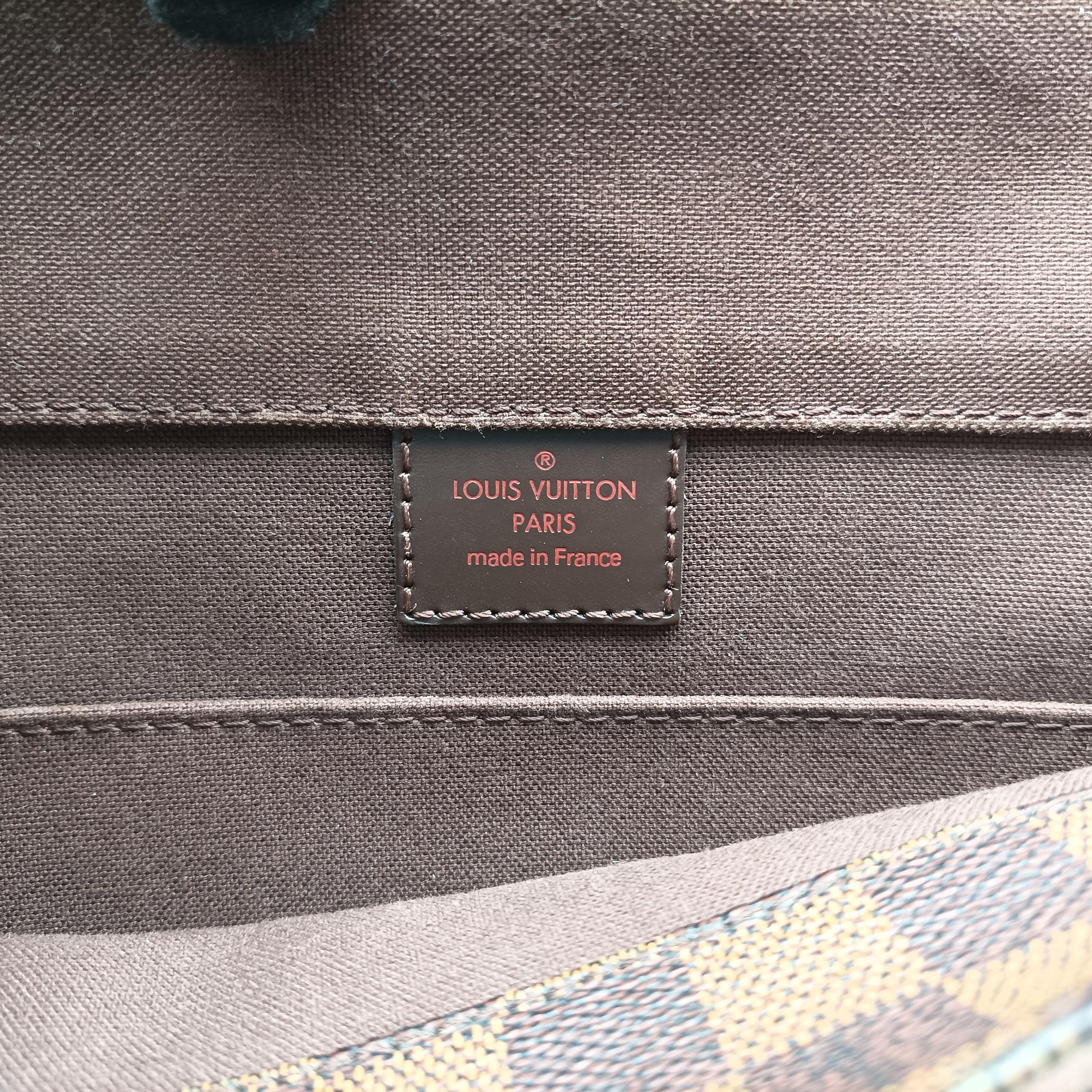 Vintage Louis Vuitton Bastille Messenger EBENE Damier Canvas N45258 shoulderbag | stylenewstar