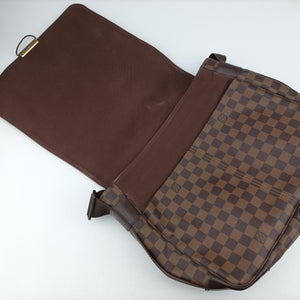 Vintage Louis Vuitton Bastille Messenger EBENE Damier Canvas N45258 shoulderbag | stylenewstar